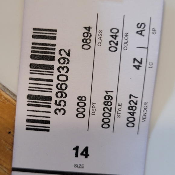 Black Slacks Christopher & Banks NWT Size 14 - Picture 5 of 7